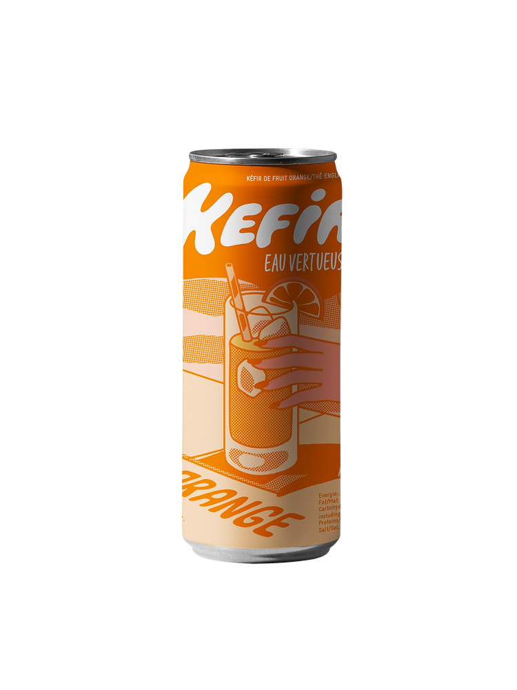 Orange breakfas - Kefir