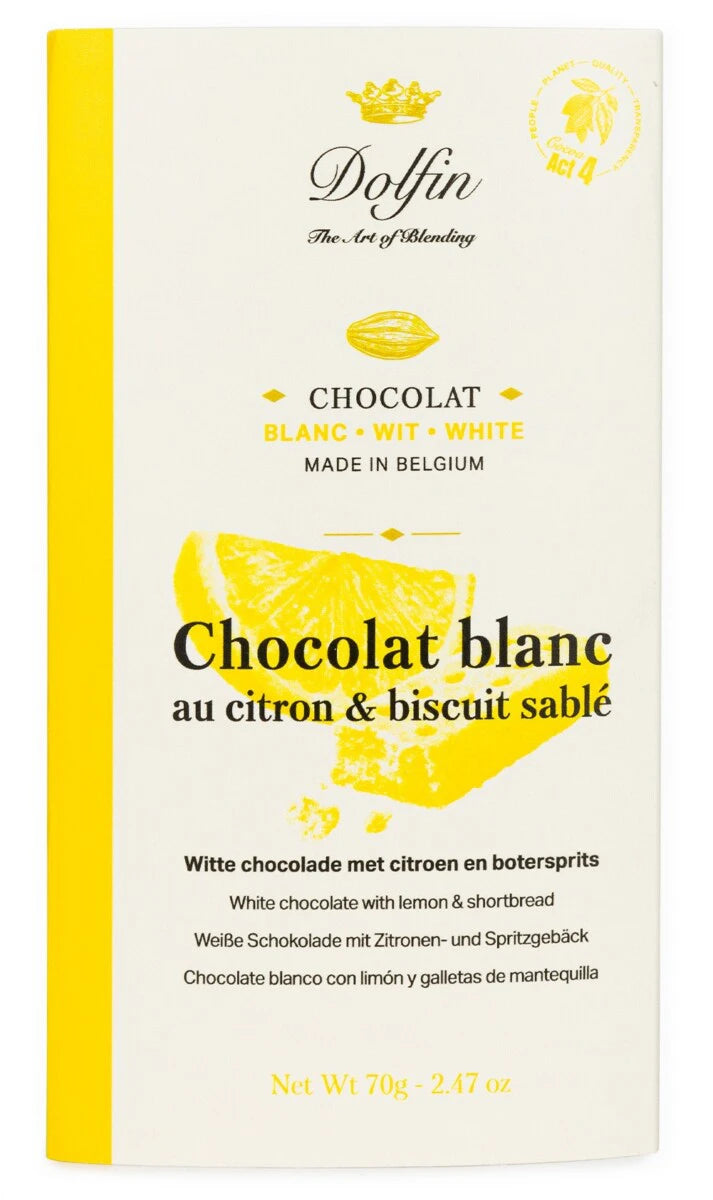 Blanc – Citron et biscuit sablé