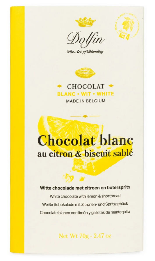 Blanc – Citron et biscuit sablé
