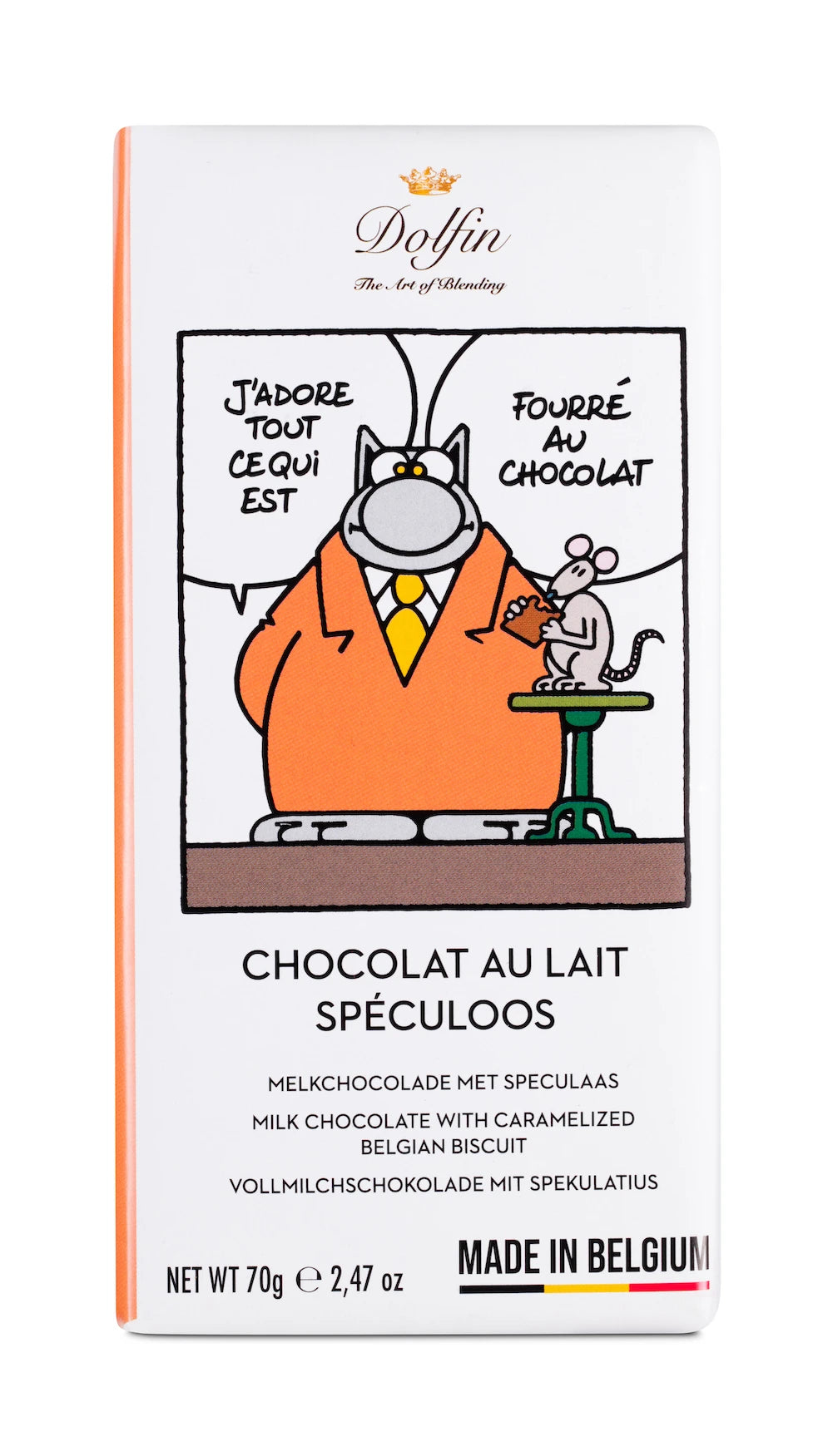 Chocolat au lait Spéculoos