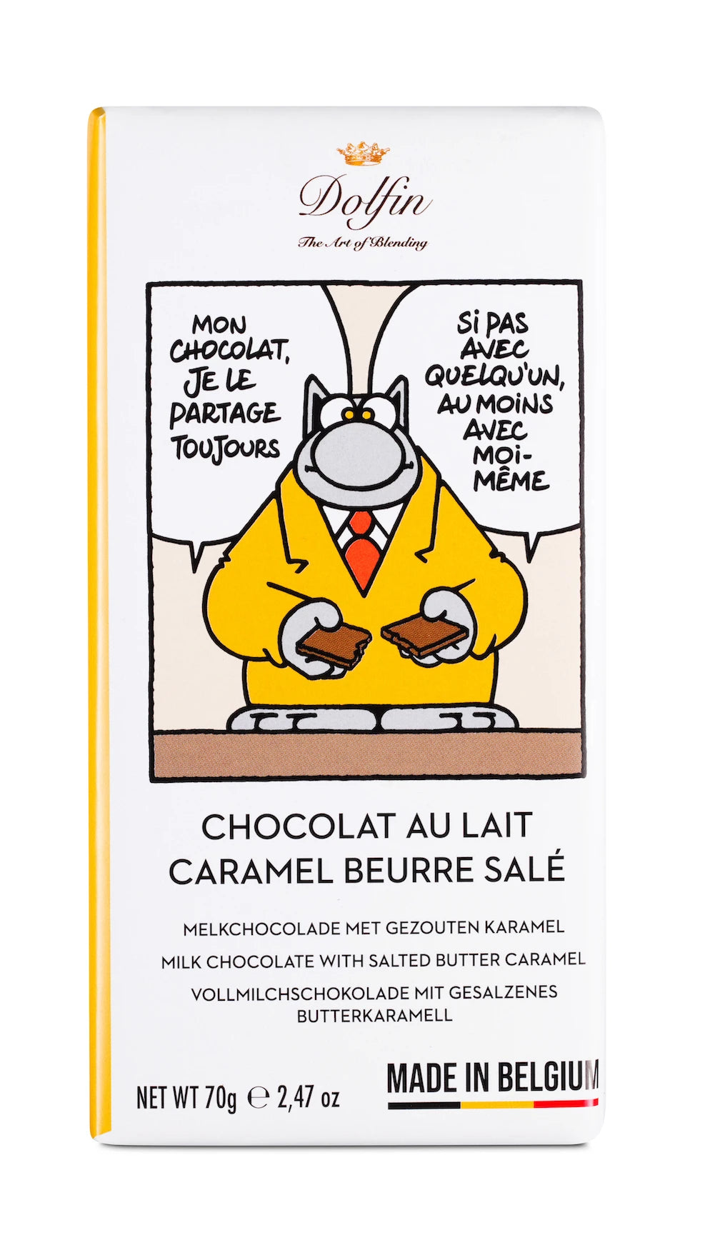 Chocolat au lait Caramel beurre salé