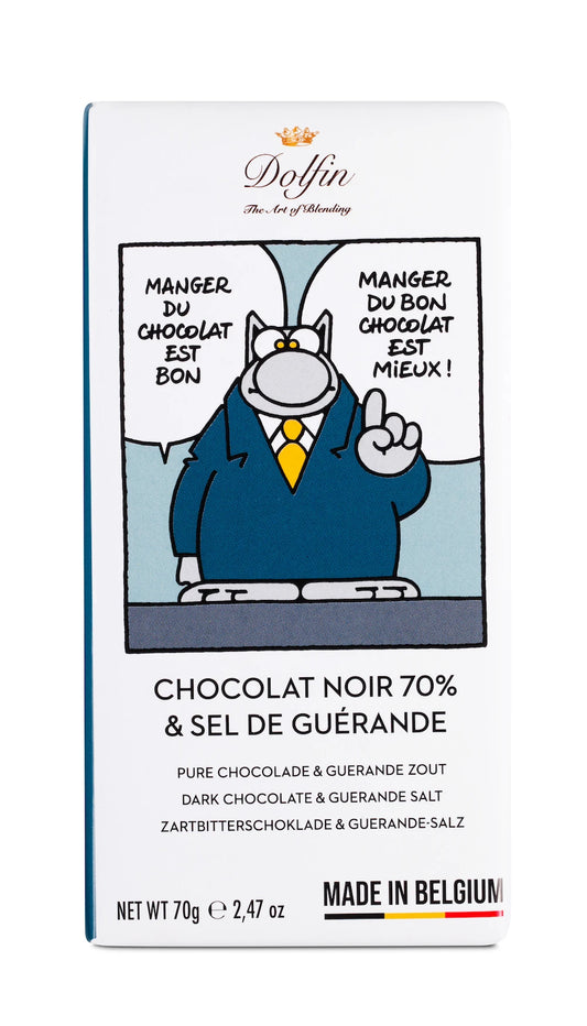 Chocolat Noir 70% & sel de Guérande