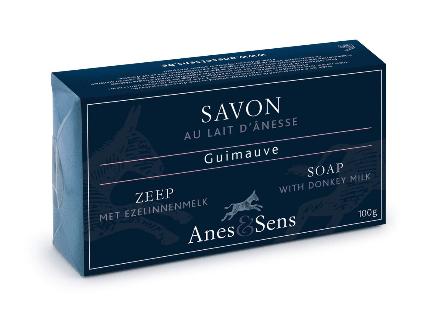 Savon au lait d'ânesse, parfum guimauve 100g