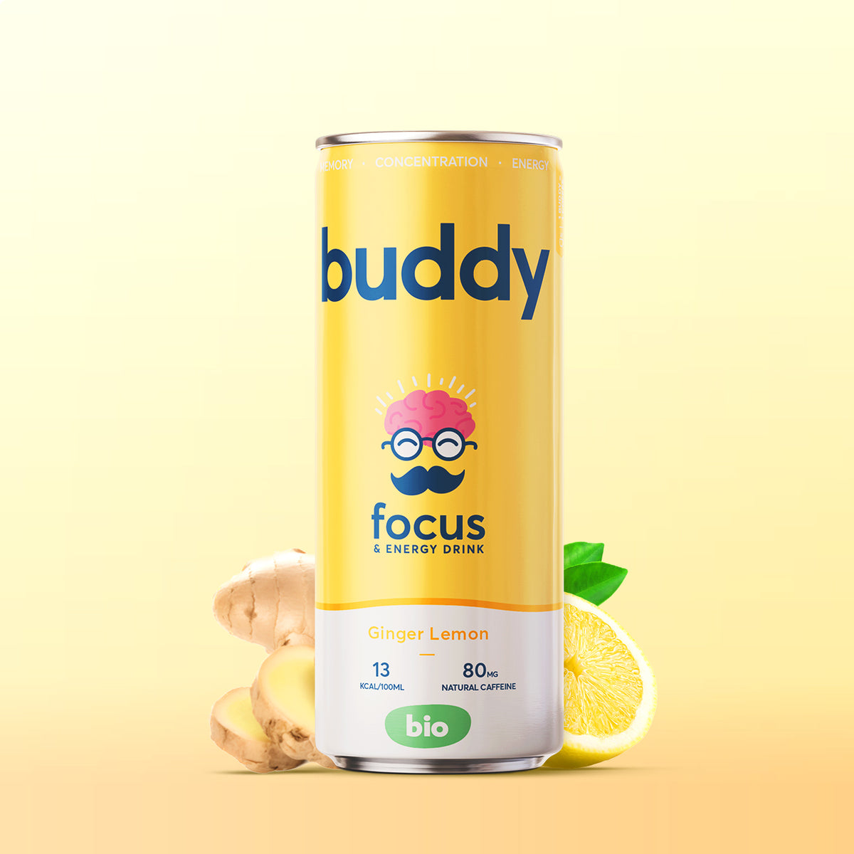 Citron Gingembre - Boisson Énergisante Bio