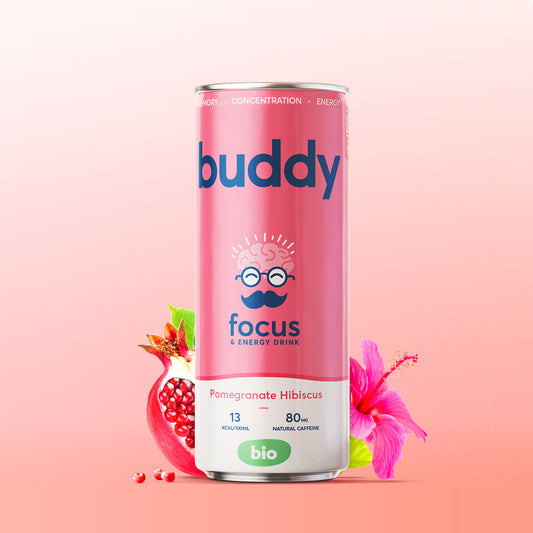 Grenade Hibiscus - Boisson Énergisante Bio