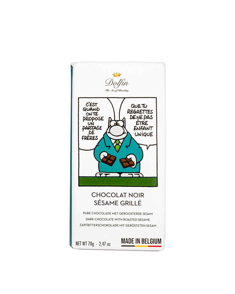 Chocolat noir sésame